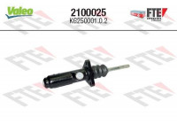 Master Cylinder, clutch FTE CLUTCH ACTUATION 2100025 Valeo