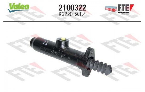 Master Cylinder, clutch FTE CLUTCH ACTUATION 2100322 Valeo