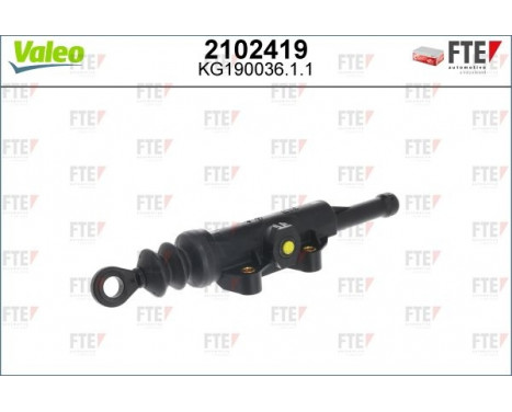 Master Cylinder, clutch FTE CLUTCH ACTUATION 2102419 Valeo