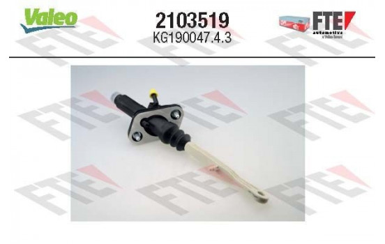 Master Cylinder, clutch FTE CLUTCH ACTUATION 2103519 Valeo