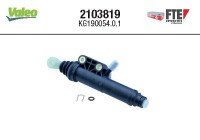 Master Cylinder, clutch FTE CLUTCH ACTUATION 2103819 Valeo