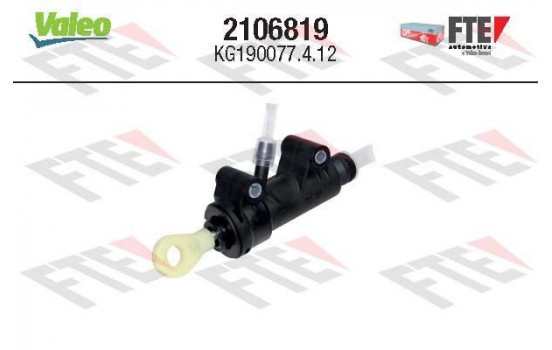 Master Cylinder, clutch FTE CLUTCH ACTUATION 2106819 Valeo