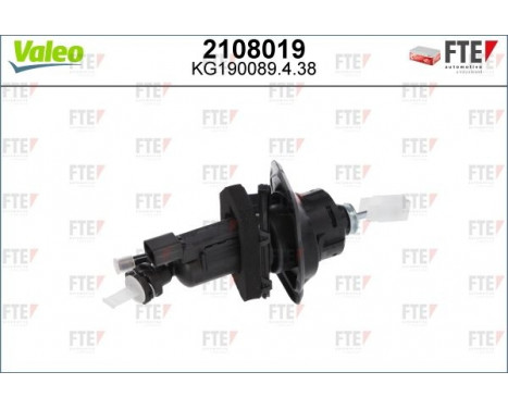 Master Cylinder, clutch FTE CLUTCH ACTUATION 2108019 Valeo