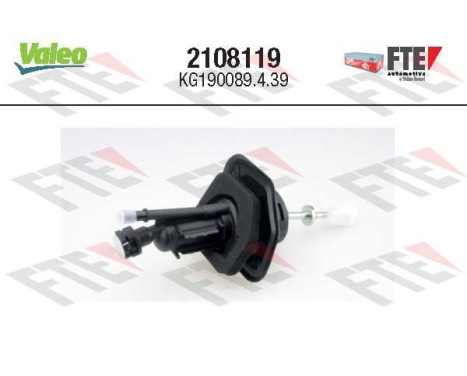 Master Cylinder, clutch FTE CLUTCH ACTUATION 2108119 Valeo