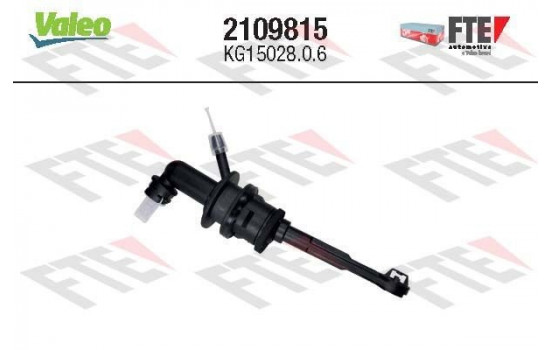 Master Cylinder, clutch FTE CLUTCH ACTUATION 2109815 Valeo