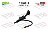Master Cylinder, clutch FTE CLUTCH ACTUATION 2110919 Valeo