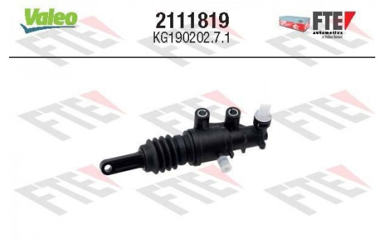 Master Cylinder, clutch FTE CLUTCH ACTUATION 2111819 Valeo