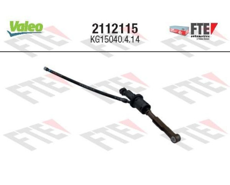 Master Cylinder, clutch FTE CLUTCH ACTUATION 2112115 Valeo