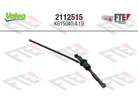 Master Cylinder, clutch FTE CLUTCH ACTUATION 2112515 Valeo
