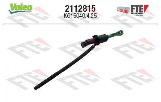 Master Cylinder, clutch FTE CLUTCH ACTUATION 2112815 Valeo