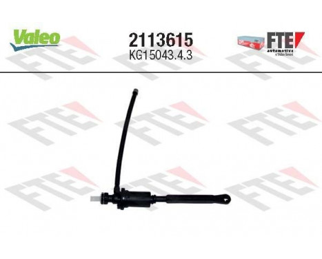 Master Cylinder, clutch FTE CLUTCH ACTUATION 2113615 Valeo