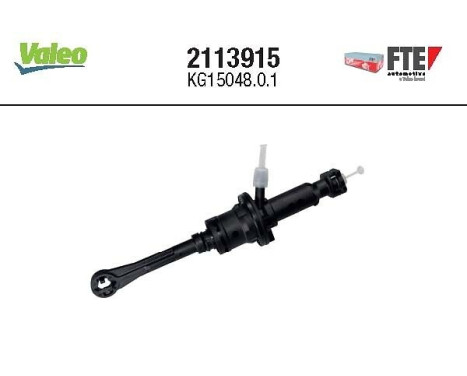 Master Cylinder, clutch FTE CLUTCH ACTUATION 2113915 Valeo