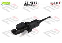 Master Cylinder, clutch FTE CLUTCH ACTUATION 2114515 Valeo