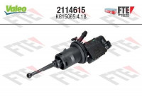 Master Cylinder, clutch FTE CLUTCH ACTUATION 2114615 Valeo