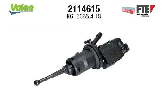 Master Cylinder, clutch FTE CLUTCH ACTUATION 2114615 Valeo