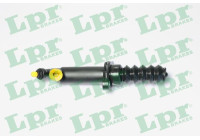 Slave cylinder, clutch