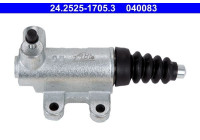 Slave cylinder, clutch