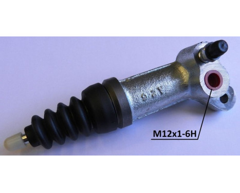Slave cylinder, clutch
