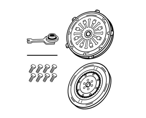 clutch kit 855302 Valeo