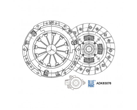 Clutch Kit ADK83076 Blue Print