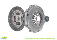 Clutch Kit SERVICE KIT3P for CONVERSION KIT 826857 Valeo
