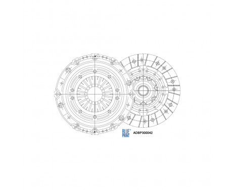 Clutch Kit SMARTFIT Solution Kit ADBP300042 Blue Print