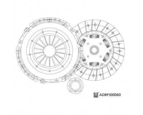 Clutch Kit SMARTFIT Solution Kit ADBP300060 Blue Print