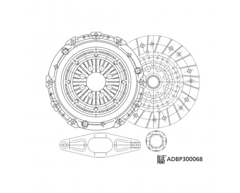 Clutch Kit SMARTFIT Solution Kit ADBP300068 Blue Print