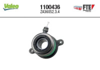 Central Slave Cylinder, clutch FTE CLUTCH ACTUATION 1100436 Valeo