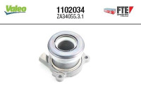 Central Slave Cylinder, clutch FTE CLUTCH ACTUATION 1102034 Valeo