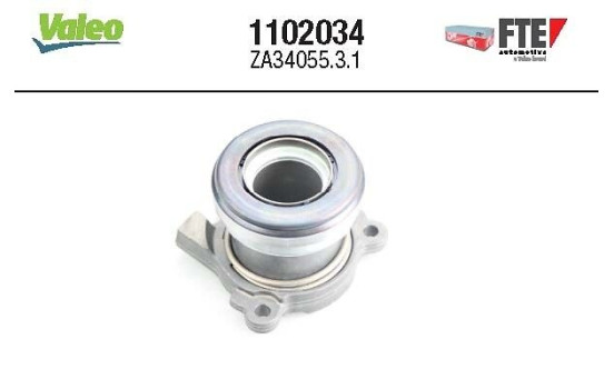 Central Slave Cylinder, clutch FTE CLUTCH ACTUATION 1102034 Valeo