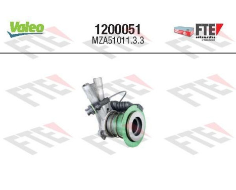 Central Slave Cylinder, clutch FTE CLUTCH ACTUATION 1200051 Valeo