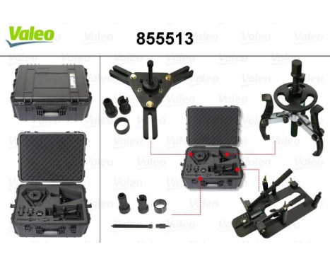Mounting Tool Set, clutch/flywheel TOOLING DDC 855513 Valeo