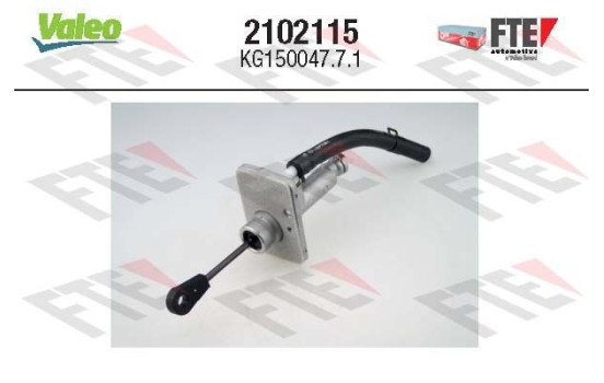 Master Cylinder, Clutch 2102115 Valeo