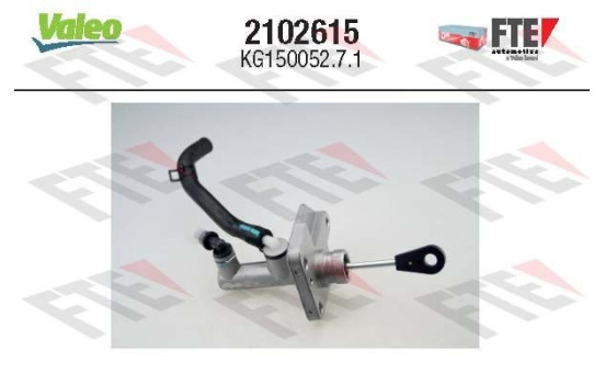 Master Cylinder, Clutch 2102615 Valeo