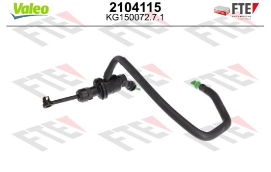 Master Cylinder, Clutch 2104115 Valeo, Image 2