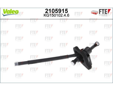 Master cylinder, clutch 2105915 Valeo