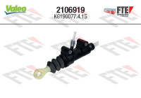 Master cylinder, clutch 2106919 Valeo