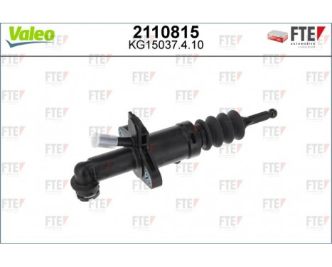 Master Cylinder, Clutch 2110815 Valeo, Image 2