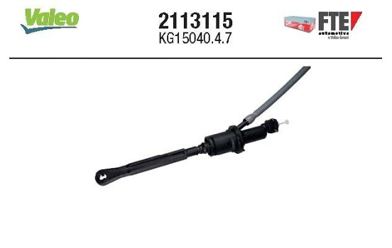 Master cylinder, clutch 2113115 Valeo