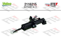 Master cylinder, clutch 2116215 Valeo