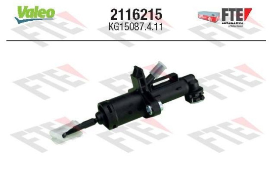 Master cylinder, clutch 2116215 Valeo