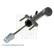 Master Cylinder, clutch ADG03475 Blue Print, Thumbnail 5
