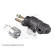 Master Cylinder, clutch ADT334127 Blue Print, Thumbnail 4