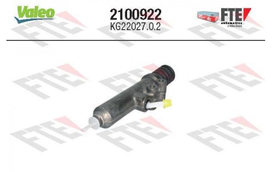 Master Cylinder, clutch FTE CLUTCH ACTUATION 2100922 Valeo