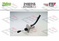 Master Cylinder, clutch FTE CLUTCH ACTUATION 2102215 Valeo