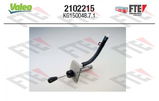 Master Cylinder, clutch FTE CLUTCH ACTUATION 2102215 Valeo