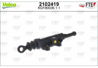 Master Cylinder, clutch FTE CLUTCH ACTUATION 2102419 Valeo