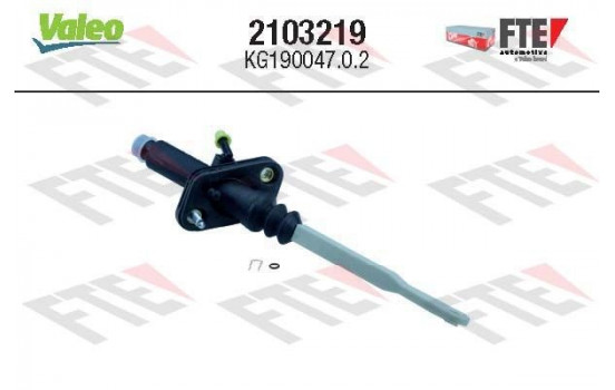 Master Cylinder, clutch FTE CLUTCH ACTUATION 2103219 Valeo