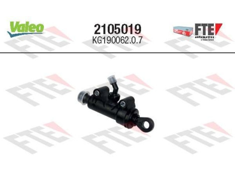 Master Cylinder, clutch FTE CLUTCH ACTUATION 2105019 Valeo